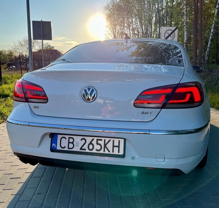 Volkswagen CC cena 45500 przebieg: 190000, rok produkcji 2012 z Bydgoszcz małe 121